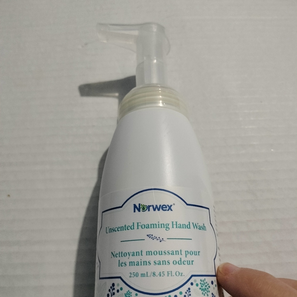Norwex unscented foaming hand wash new